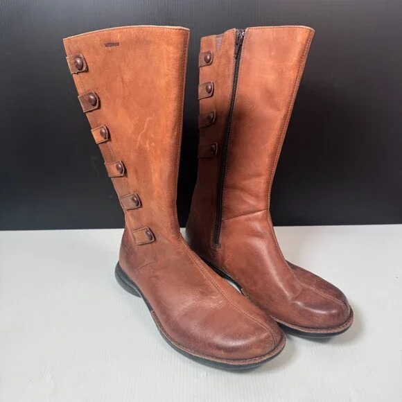 Merrell Tetra Launch Waterproof Cherry Brown Performance Footwear Size 7 Riding - Picture 1 of 7